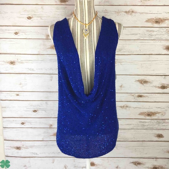 NWT International Concepts Blue Tank Top Size XS - Picture 3 of 10